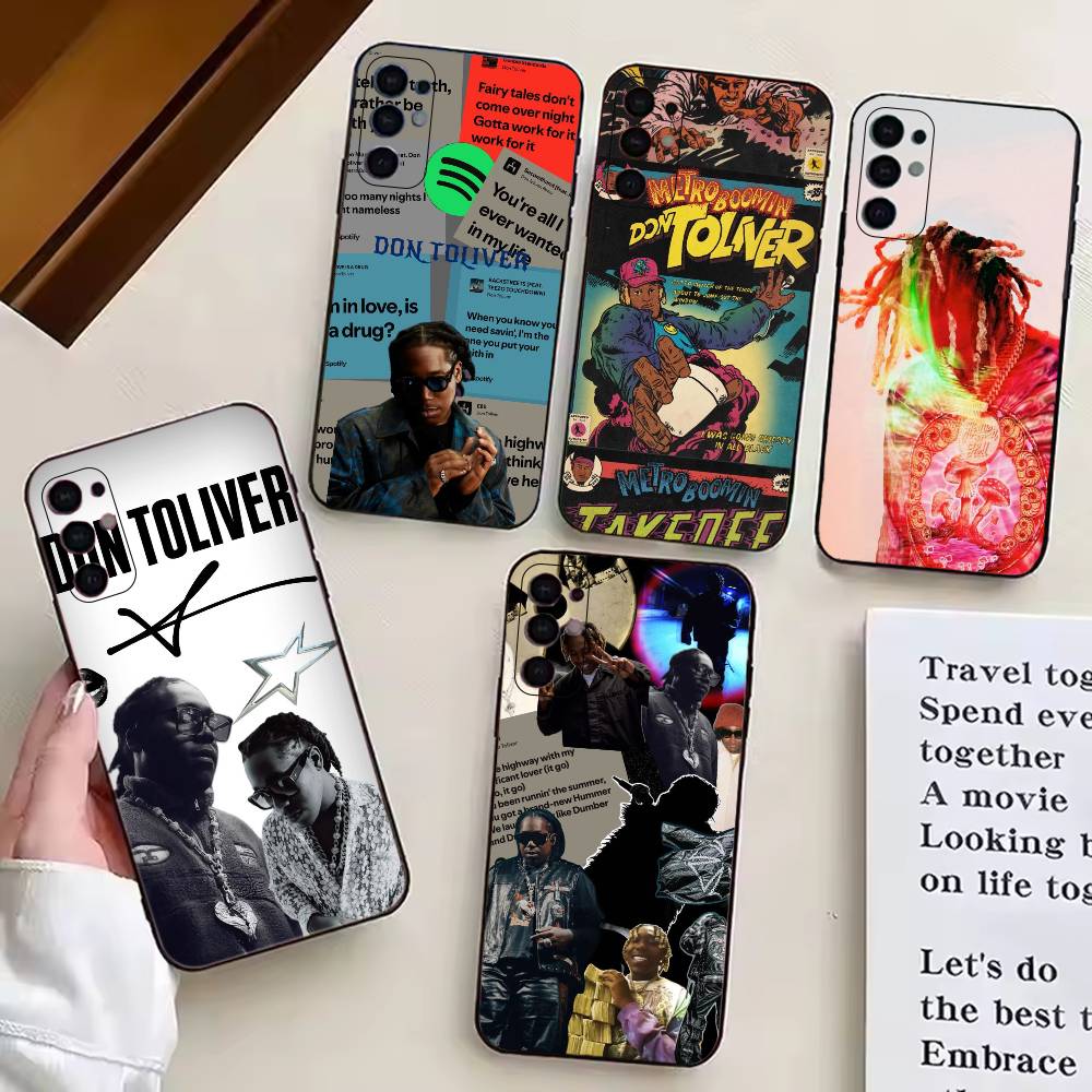Чехол для телефона D-Don toliver Cool rapper Черный Силиконовый Мягкий Для Samsung S25,S24,S21,S22,S23,S30,Ultra,S20,Plus,Fe,Lite