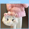 Aristocats Theme The Plush Backpack Anime Peripheral Cartoon Shoulder Bag