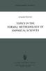 Книга Topics In the Formal Methodology of Empirical Sciences : 135