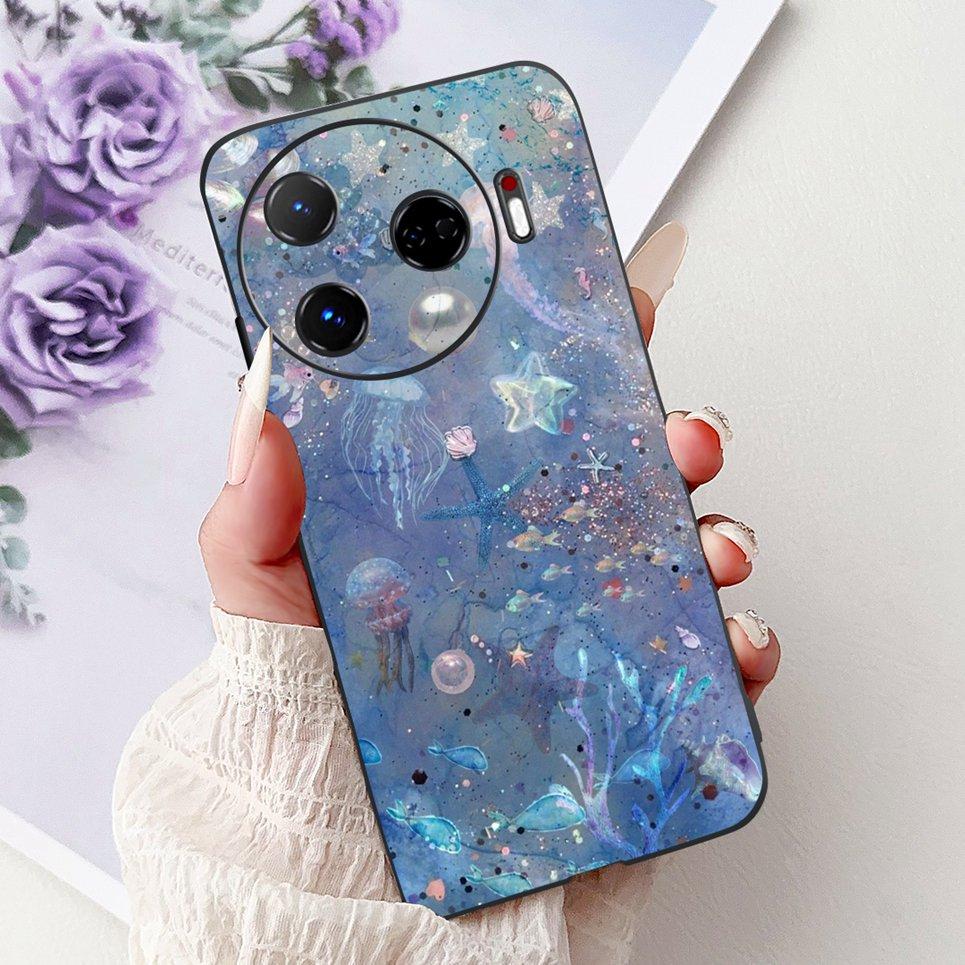 Для Tecno Camon 30 4G 5G Camon 30s Pro 30 Premier 30Pro 5G Задняя крышка Мягкий матовый силиконовый чехол для телефона Крутой стиль Мультяшный Coque