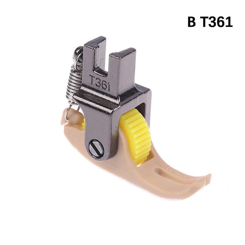 1 шт. T360/T361 тефлоновый роликовый прижимной ролик для молнии для промышленных швейных машин с одной иглой, аксессуары, запасные части