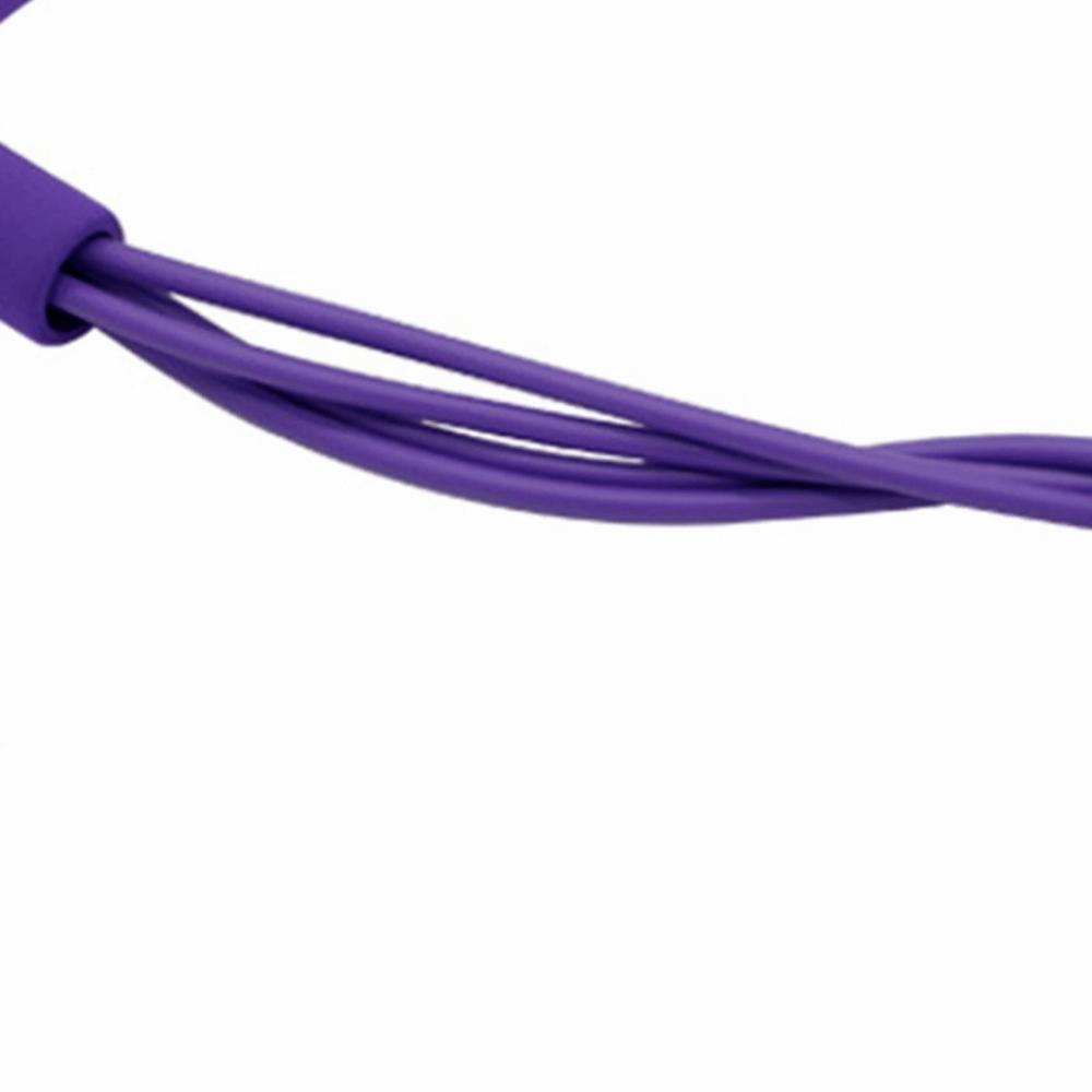 2PCS 4 Tube Resistance Band Trainer T Handle Foot Pedal Exerciser Sit up Trainer Arm Training