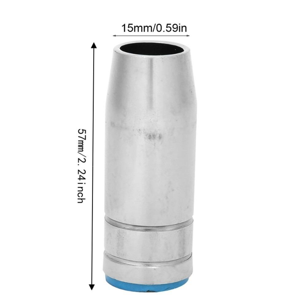 5pcs Copper MIG Welding Nozzle Conical MAG Welding Nozzle Welding Torch Nozzle For MAG Welding