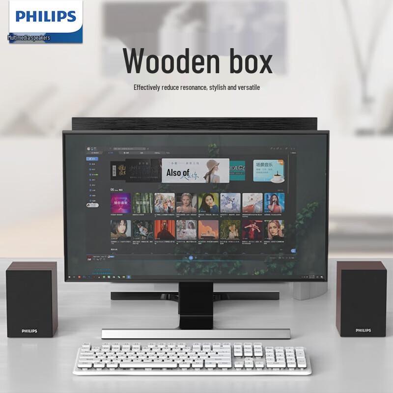 Philips SPA20 Bluetooth Desktop Speaker