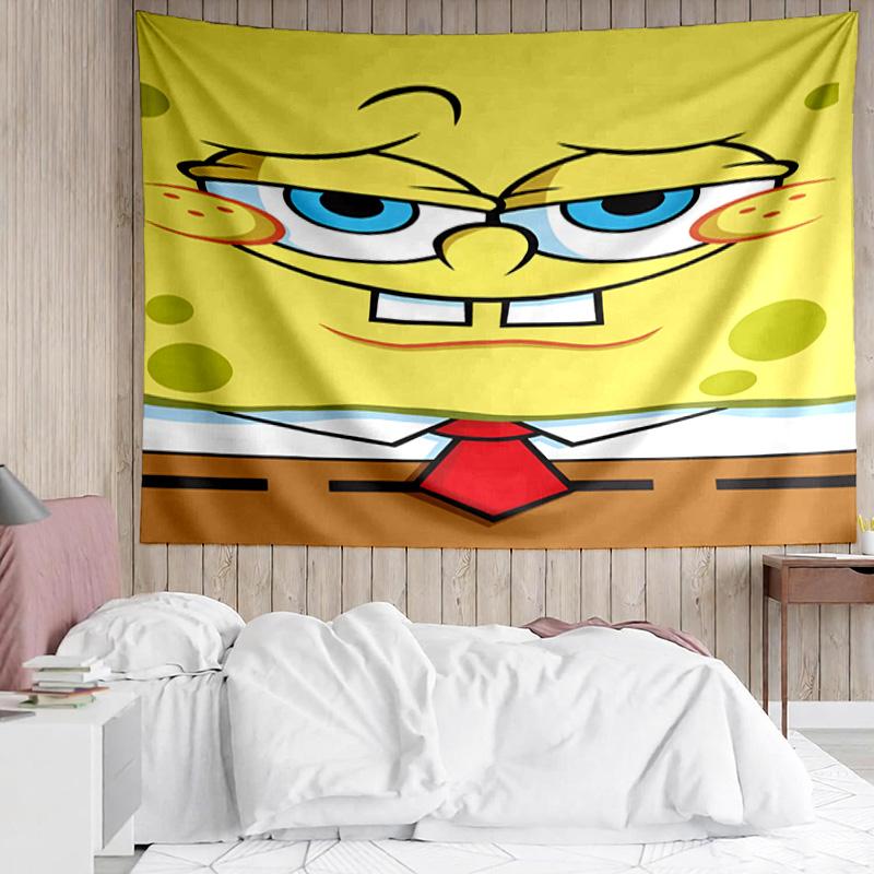 1PC bob And Friends Adventure Tapestry Accessories Playroom Tapestry, for Bedroom,Livingroom, dormitory Room Wall Decor Fan Birthday Gifts