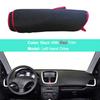 Чехол на приборную панель автомобиля, ковер, коврик для приборной панели для Peugeot 207 206 +, авто солнцезащитный козырек, коврик для приборной панели, анти-УФ-анти-солнце коврик, подушка
