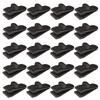 20pcs Tarp Clips Heavy Duty Lock Grip Waterproof Tarp Clips Camp Awning Clips Heavy-Duty Boat Cover Clips Sunshade Clips For