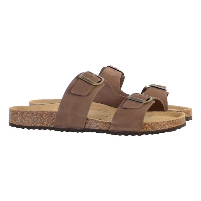 Mules femme - Geox - Brionia - Daim-Nubuck - Confort exceptionnel - Talon plat