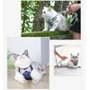 Bowknot Cat Harness And Leash Set Adjustable Puppy Harness Cat Lead Leash Clothes Vest Nylon Mesh Kitten Collar Cat Accessories