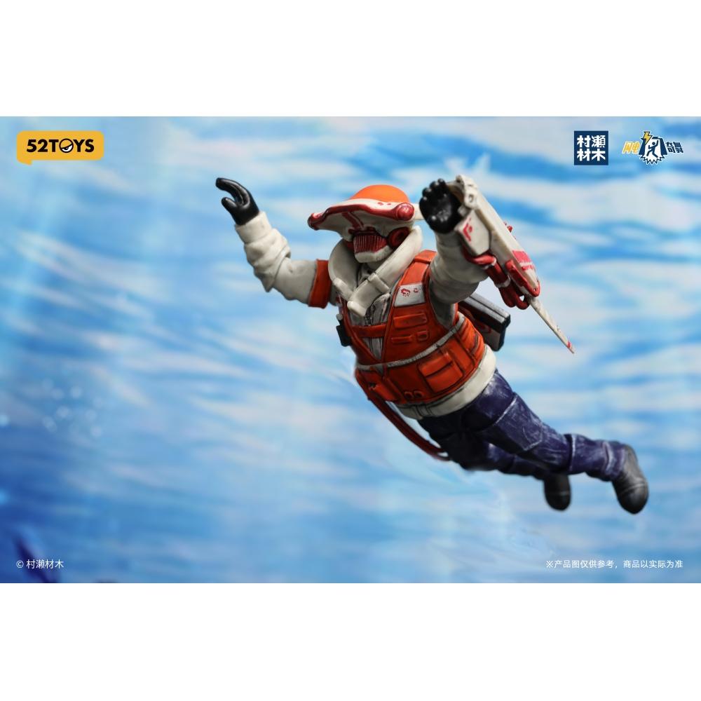 52toys 3.75 Серия 3.75 Серия Фигурка Молотоголовая акула