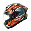 OGK KABUTO Motorcycle Helmet Full Face F17 GLANZ Red Gray (Size M)