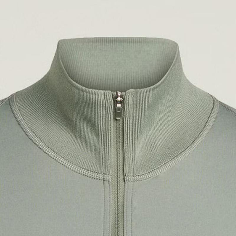 adidas X Stella McCartney Тренировочный Мидлейер Камень Зеленый Женские Топы JW4552