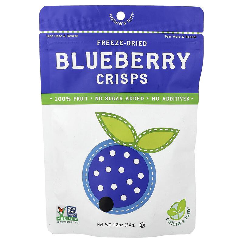 Freeze-Dried Blueberry Crisps, 1.2 oz (34 g)