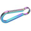 Titanium Alloy Carabiner Keychain Heavy Duty Key Organizer Durable Key Ring  Outdoor Sports