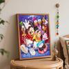 Disney Микки Минни Кинотеатр Раскраска по номерам Набор Рисование по номерам Холст DIY Картина Декор Дома Искусство Настенная Живопись Поделки Подарок