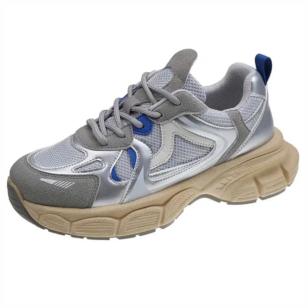 FashionNumber 40 Number 38 Tenisky Running Summer Shoes For The Elderly Black Woman Sneakers Sports Out New Suppliers Shuse Shors