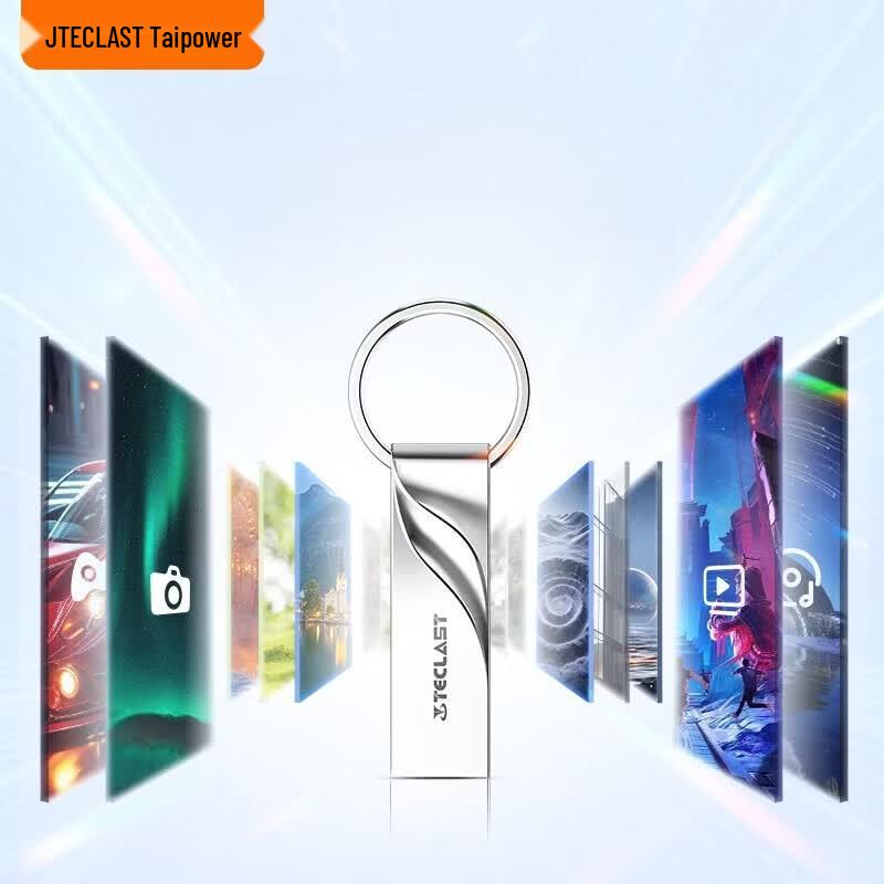 Teclast Waterproof Metal USB 2.0 Flash Drive