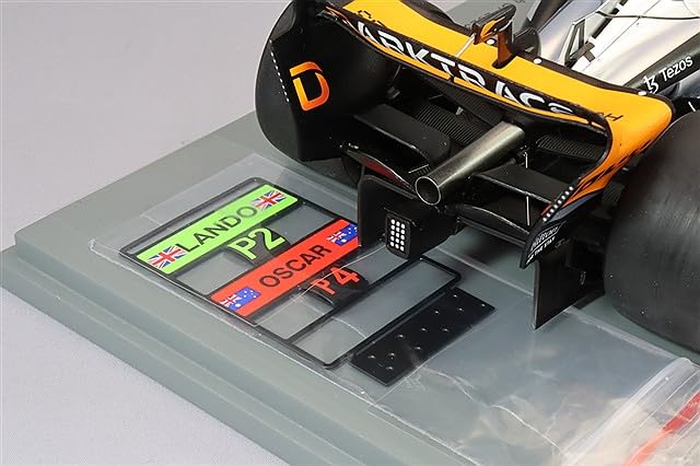 Spark McLaren MCL60 2023 F1 Гран-при Великобритании 2-е место Норрис 1/18 #4 Л.
