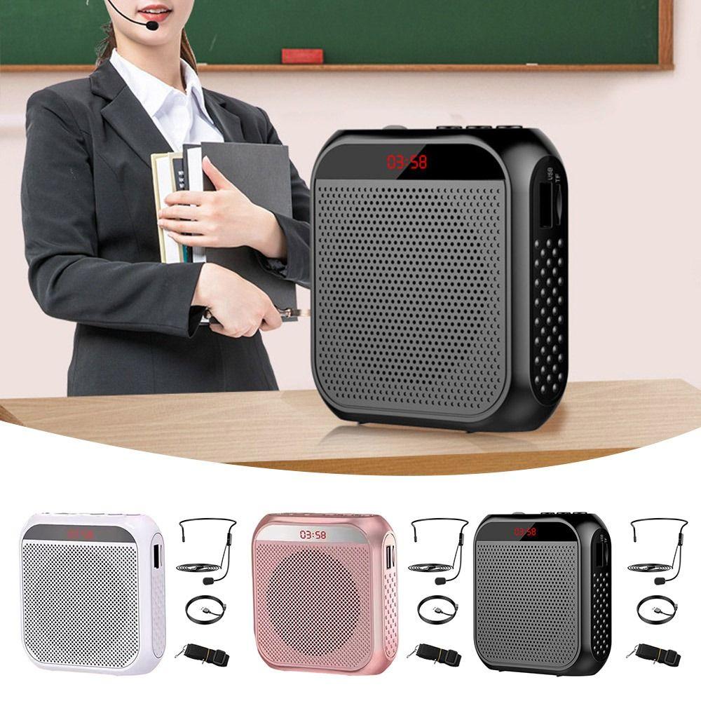 Mini Wired Voice Amplifier Recorder Audio Speaker For Teacher Speech Tour Guide Lecture