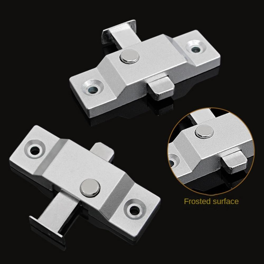 Zinc Alloy Sliding Door Latch Anti-theft Security Bolt Latch New Cabinet Buckle Door