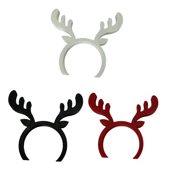 Кольцо для салфеток «Олень», Рождественский держатель для салфеток, 3D-печатное кольцо для салфеток в виде рогов для праздничных вечеринок, рождественского ужина, свадебного декора