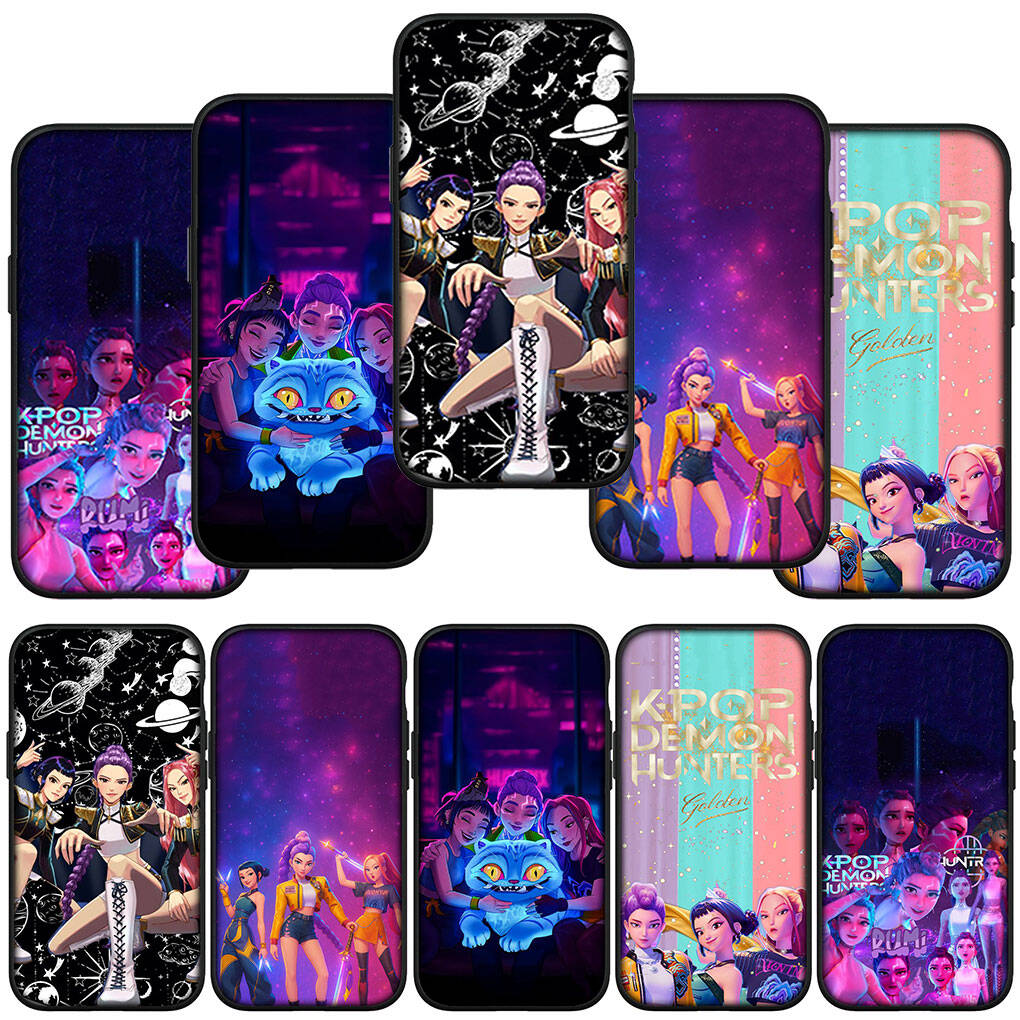 Phone Case for iPhone 17 16 15 Xiaomi Poco F8 F7 X7 X6 M8 C85 C75 C71 Redmi Note 14 13 11 12 Pro Max A4 14C 13C 15C Zoey KPop Demon Mira Rumi Hunter X