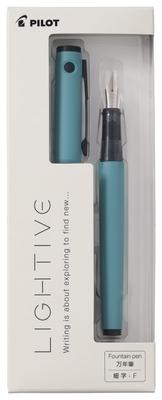 Pilot Ручка Light Fountain Fine PFLT1TQF, Перо, Бирюзовый,