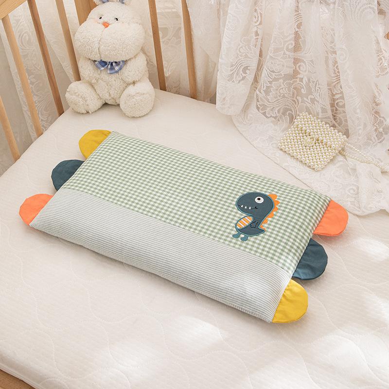 1PC Cotton Washed Cotton Pillow 0-12 Years Old Baby Kindergarten Elementary School Student Nap Pillow