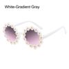 UV 400 Protection Children's Round Flower Sunglasses Ocean Lens Daisy Eyewear Photo Sun Glasses
