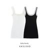 Kaslead New Women Clothes Western Style Fashion Round Neck Sleeveless Short Dress 5584209 251