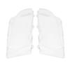 1 Pair Front Left +Right Headlamp Clear Plastic Lens Cover For BMW E46 3series 4DR 0205