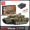 MOULD KING 20020 Германия Leopard 2 Основной боевой танк Технические Строительные Блоки Игрушки для Детей Подарок на День Рождения