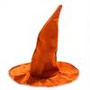 Large Plush Wizard Hat Velvet Curved Tip Tall Witch Hat Retro Witch Costume Hat  Masquerade Ball