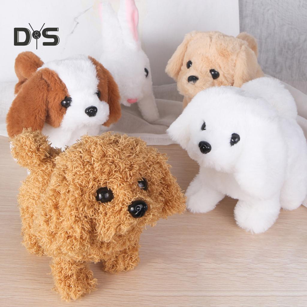 Электрическая плюшевая имитация Тедди корги, собака, кролик, хвост, виляющая задницей, трясущаяся игрушка