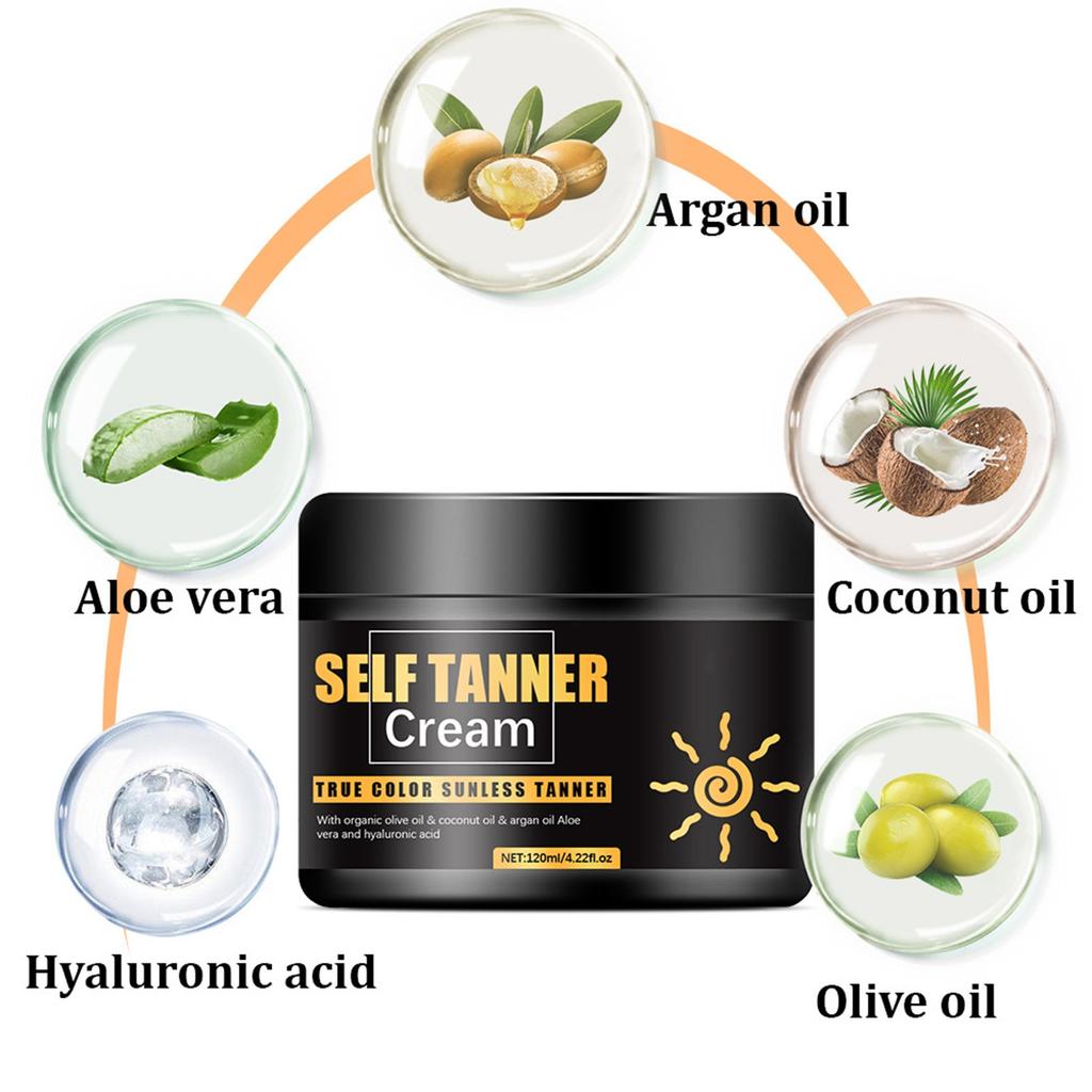 Гель для загара, интенсивный гель для загара, гель для загара для солярия, стойкий водостойкий для потрясающего загара для тела и лица 120 г