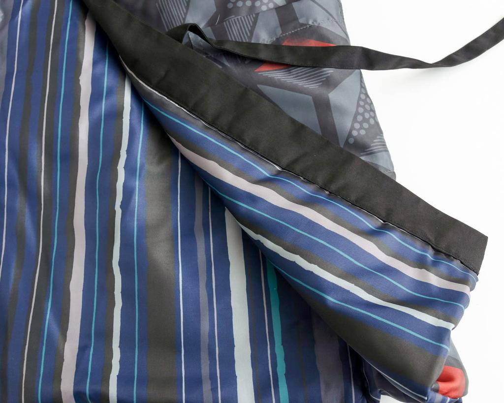 Мужская двусторонняя хантэн KYOETSU (Зимняя куртка) с хлопковой подкладкой (Размер M, 2A-2B)