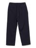 Beams Heart Men's Polymelange Twill Wide-Leg Pants, Navy, XL