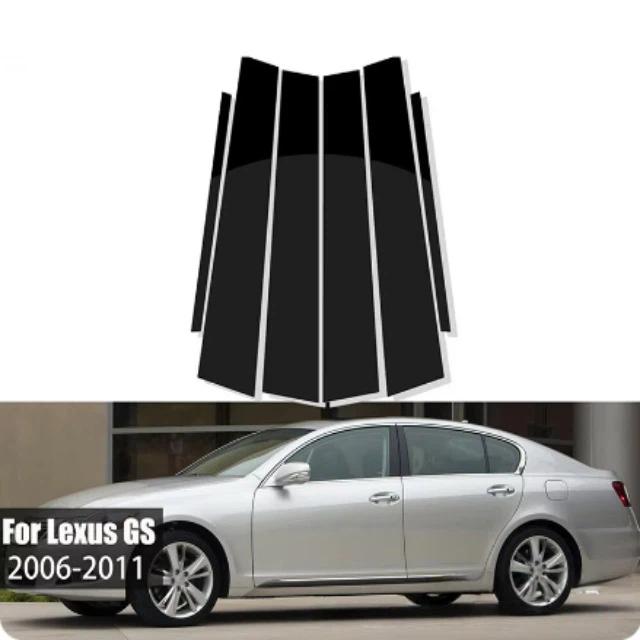 For Lexus GS/ES/Lexus UCF30 modified decorative window LS430 side door cover bright black center pillar sticker