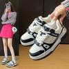 Маленькие белые туфли женские осенние новые корейская версия ins женские студенческие повседневные спортивные универсальные туфли на плоской подошве