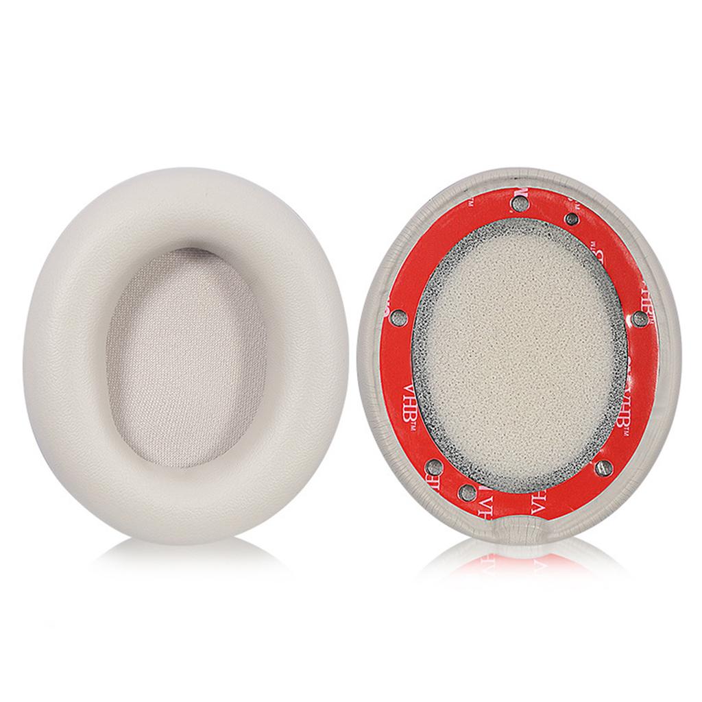 1 Pair For Beats Studio Pro Ear Cushions Protein Leather+Memory Foam Headphone Earpads