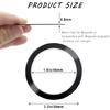 3 шт. Универсальное металлическое кольцо для магнитной зарядки, Металлическая наклейка-кольцо, совместимая с магнитной беспроводной зарядкой Magsafe для большинства мобильных телефонов, Магнитное
