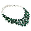 Chrome Diopside Gemstone 925 Sterling Silver Jewelry Necklace 18"