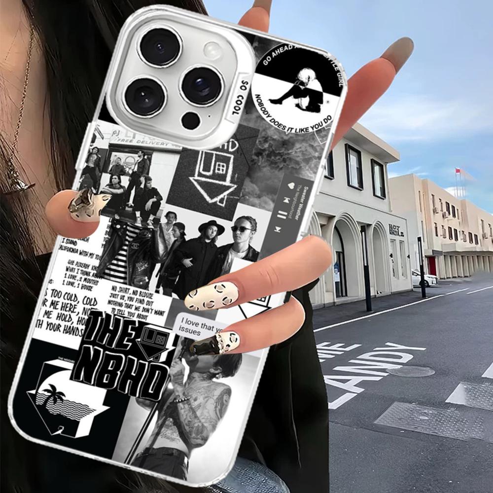 Чехол для телефона The Neighbourhood Band для iPhone 16 15 14 13 12 11 Pro Max X XR XSMAX 8 7 Plus Матовый противоударный задний чехол