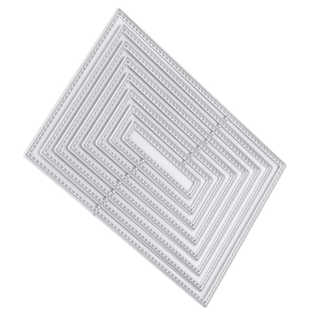 Diecut Carbon Steel Embossing Cutting Die Template Rectangular Sewing Thread Carving Mould