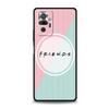 Чехол для телефона Friends для Redmi 14C 10C Note 15 14 13 12 10 11 K40 Pro Plus 5G Ударопрочный Мягкий ТПУ Корпус Fundas Capas Сумки