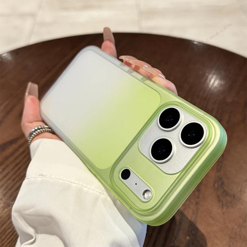 Прозрачный матовый чехол для телефона для iPhone 17 Air 13 12 13 14 15 16 17 Pro Max 16 15 14 Plus Прозрачная ультратонкая защитная крышка