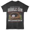 Мужская футболка Big League Chew Зал Славы Жевательная резинка Бейсбол и перчатка