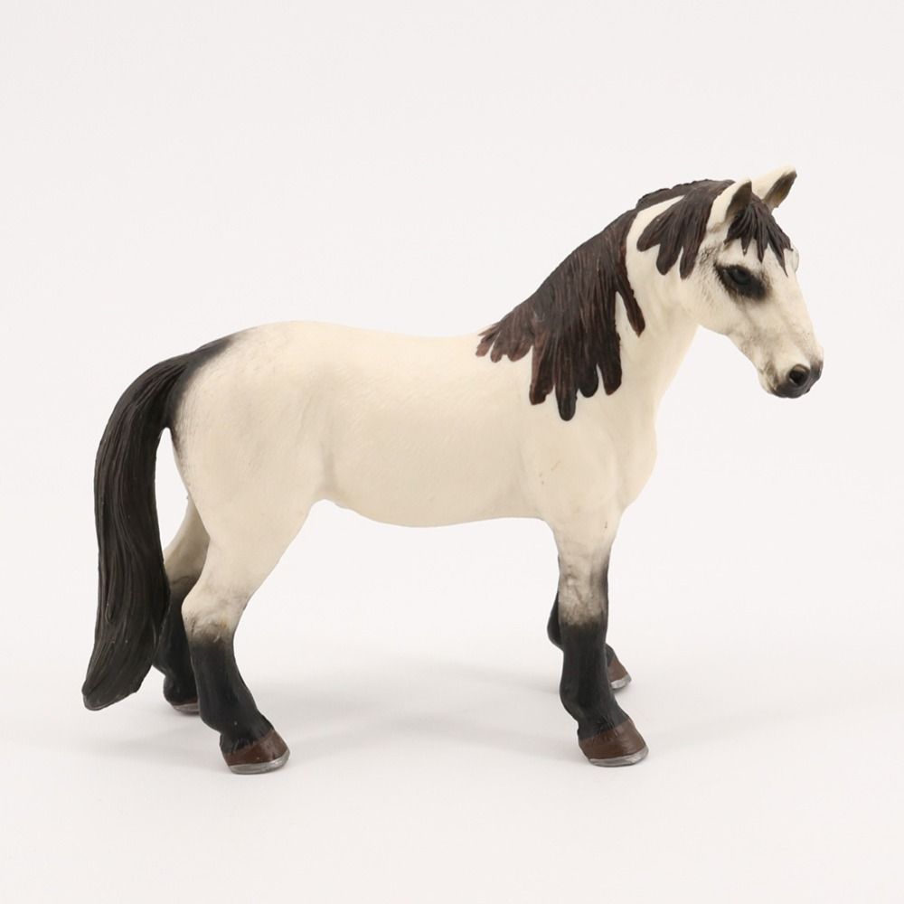 PVC Figurines Horse Animal Model Wild Steed Wild Life Horse Model Horse Action Figures Kids Toy