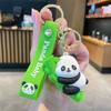 Cute Pandas Car Key Chain Pendant Cartoon Pendant Keychain Delicate Simple Key Chain for Girls Couple Bag Gifts