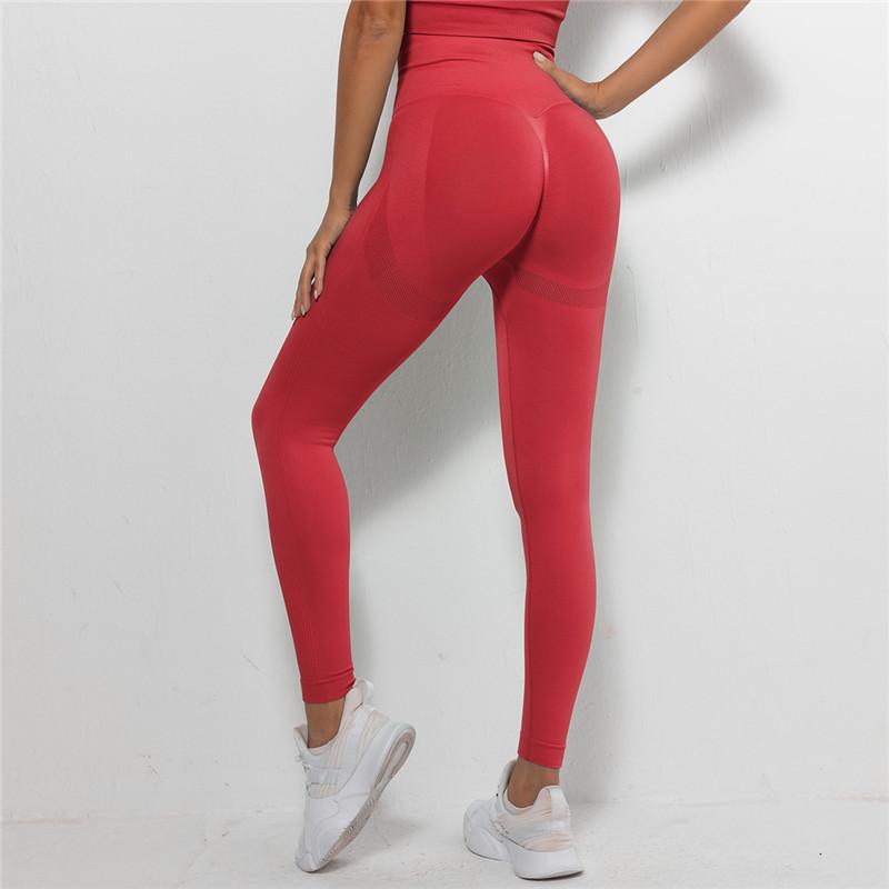 Бесшовные штаны для йоги Auroth, женские леггинсы для фитнеса, колготки с высокой талией, персиковые бедра, леггинсы для бега в тренажерном зале